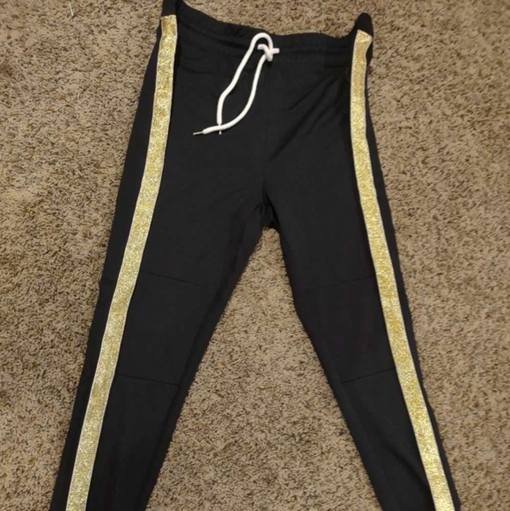 WT02, Black Stretch Pants with WOW FACTOR